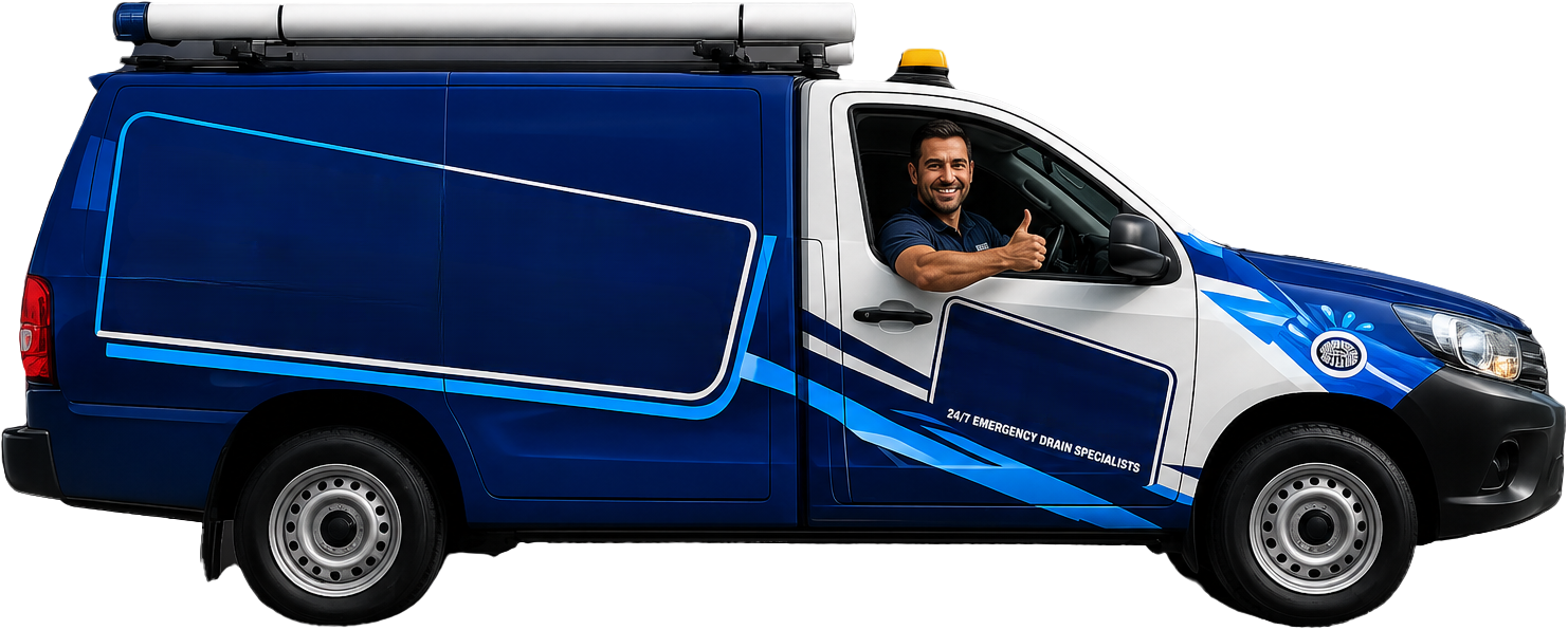 Stanhope Gardens Blocked Drains service van