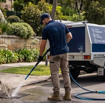 Treating a smelly drain at a Stanhope Gardens home